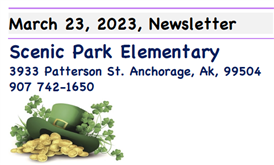  March Newsletter